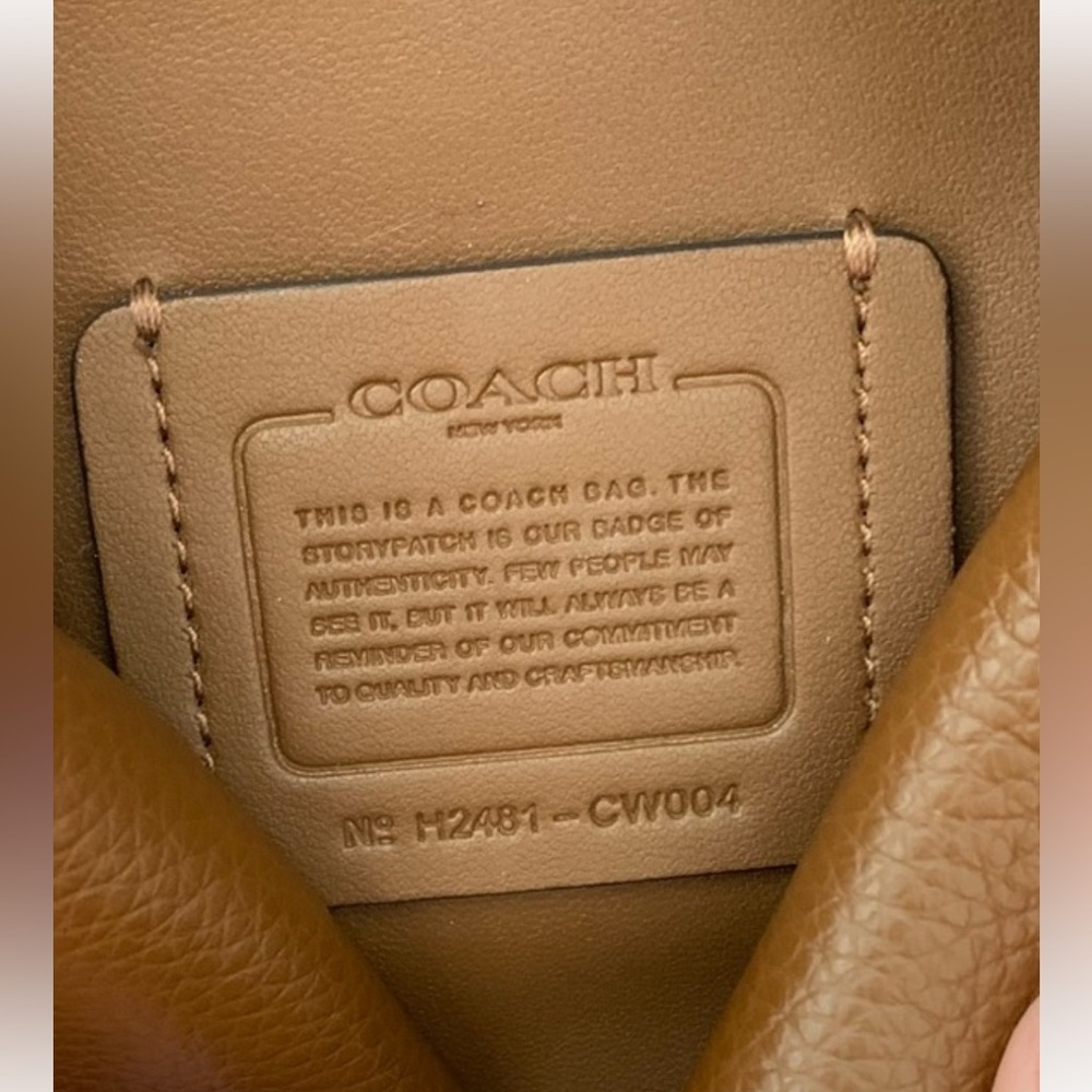 Coach Suede Sienna Hadley Crossbody - Picture 7 of 16